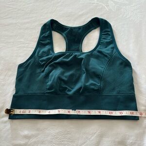 Women's Teal Racerback Sports Bra - Comfort Support